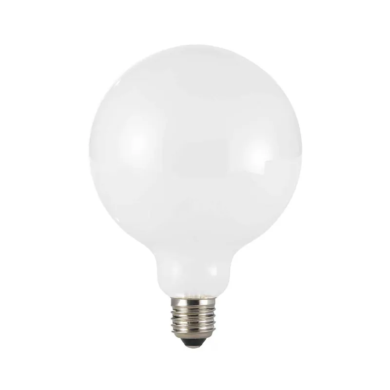 Set of 10 E27 LED opaque bulbs very large size