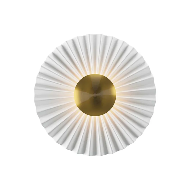 Fiore - Round flower-shaped wall sconce