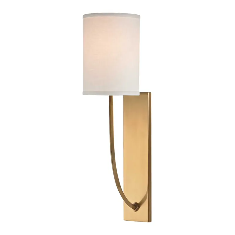 Colton - Design wall sconce brass, bronze or steel