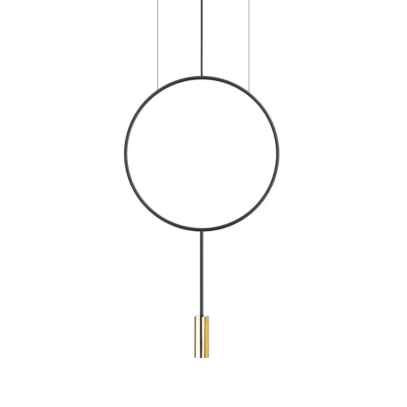 Revolta - Art Deco metal pendant light for living room