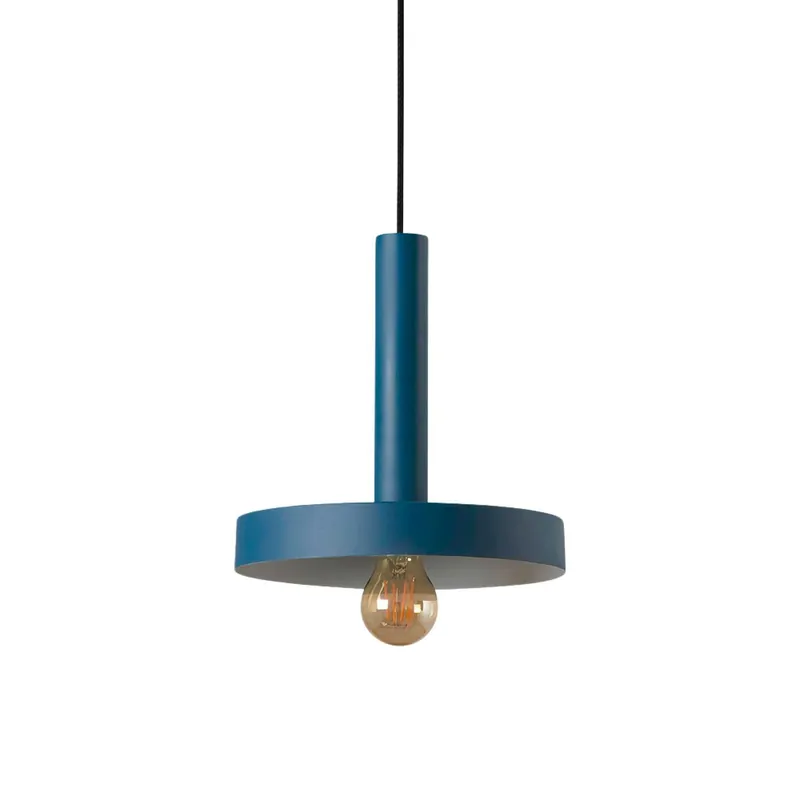Whizz - Blue suspension light for design kitchen