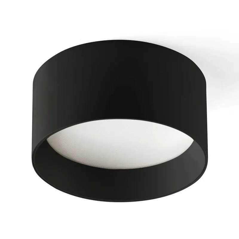 Mizu - LED ceiling spotlight in steel for minimalist living room