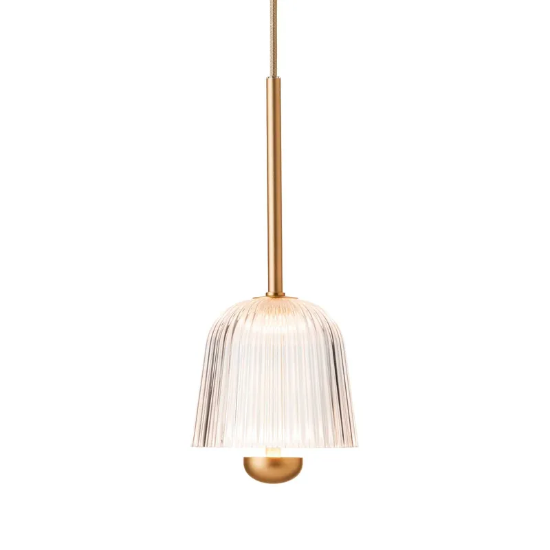 Asteea 1 - Chic and modern metal gold design pendant light