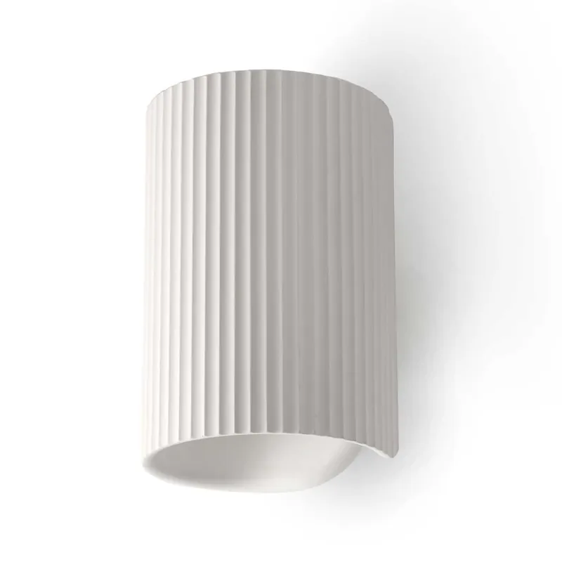 Trama - White wall sconce for modern living room