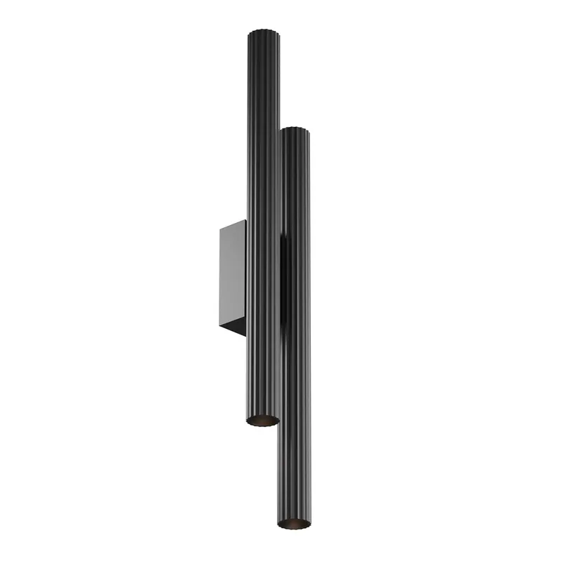 Calipso - Modern and ribbed design wall sconce