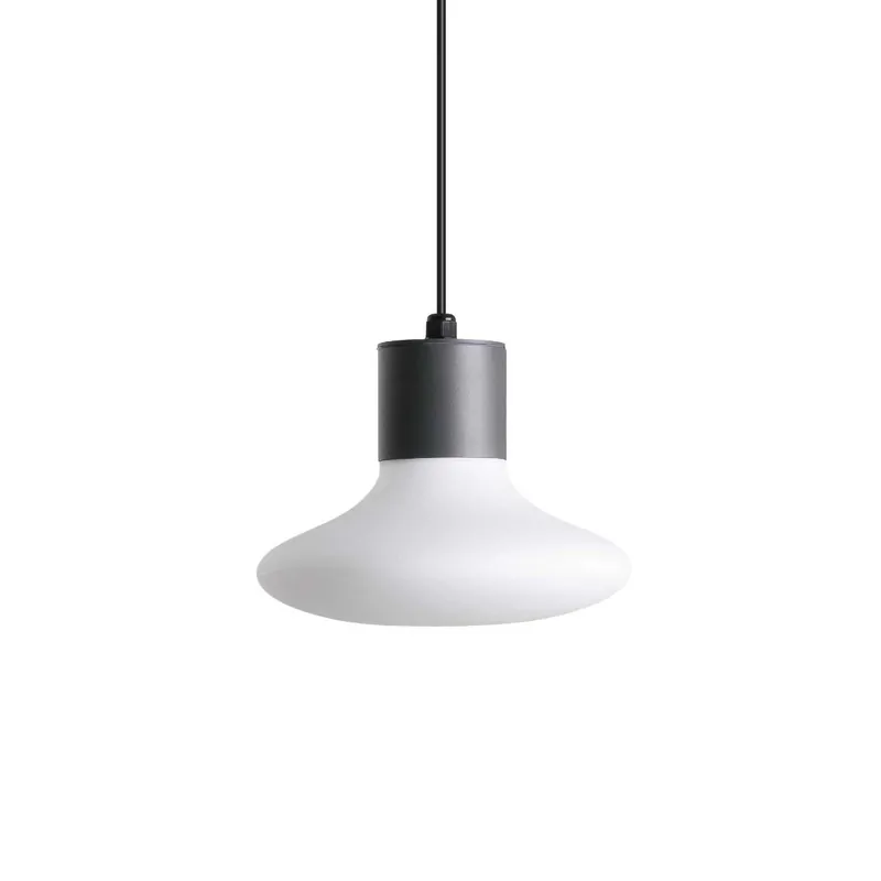 Blub's - Dark gray outdoor pendant light for modern terrace
