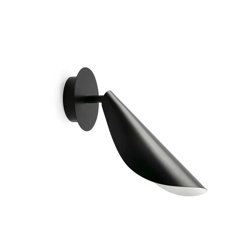 Liggera - Black design wall sconce for living room