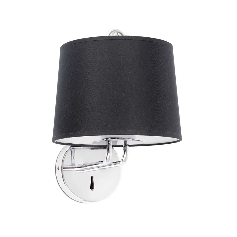 Montreal - Wall sconce fabric lampshade for hotel
