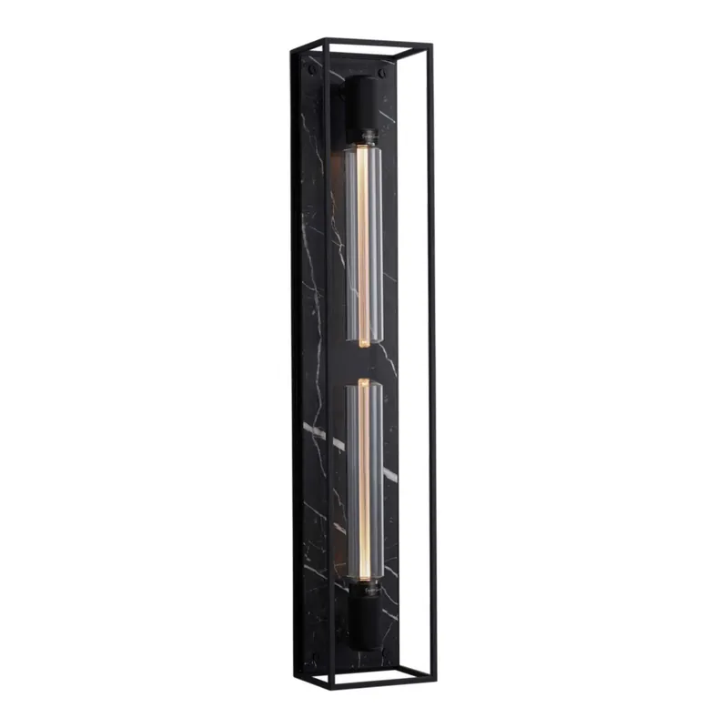 Caged Wet X Large - Marble design wall sconce for living room