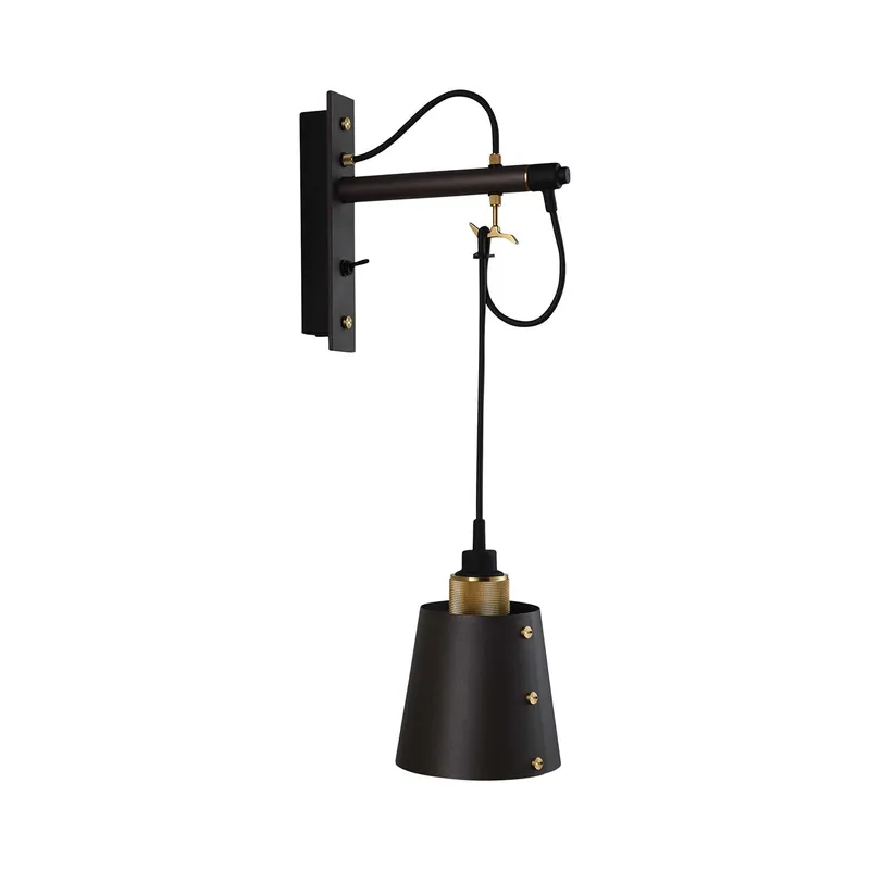 Hooked Wall - Pendant wall sconce for modern bedroom