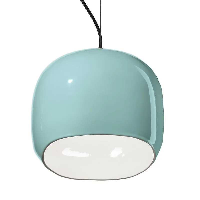Ayrton - Retro ceramic pendant light for dining room