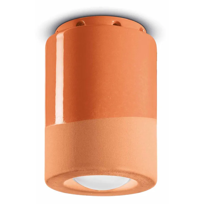 Pi - Colorful ceramic ceiling lamp for eclectic kitchen