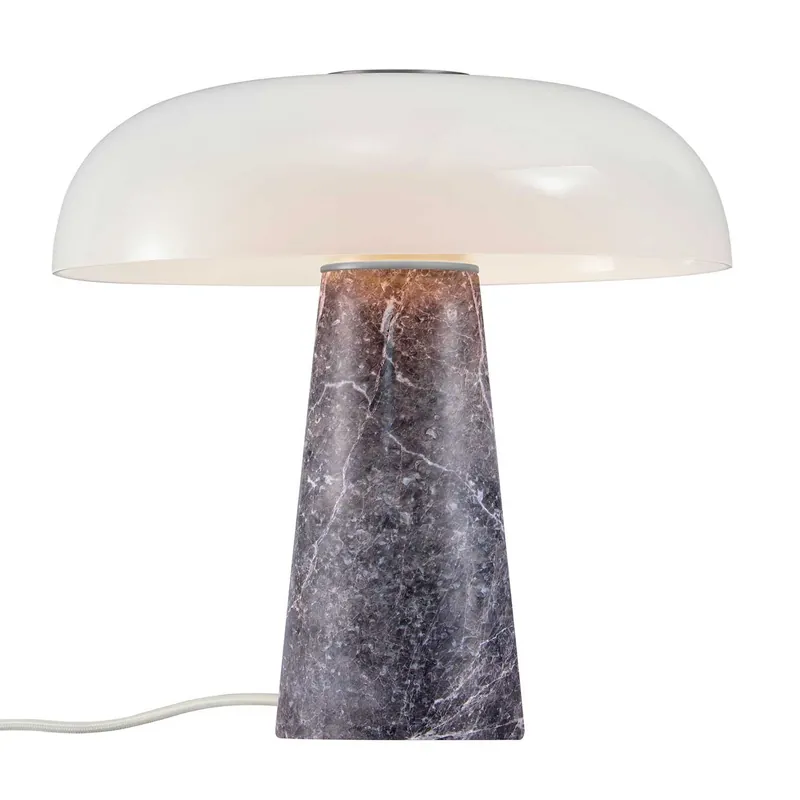 Glossy - Lámpara de mesa en mármol para salón contemporáneo