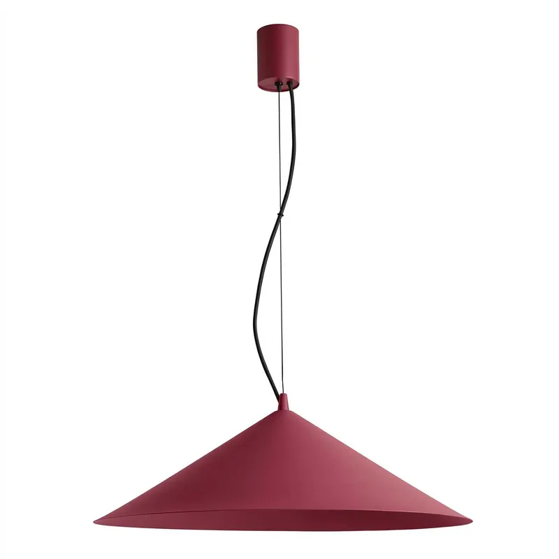 Eridan - Sospensione LED minimalista in acciaio colorato