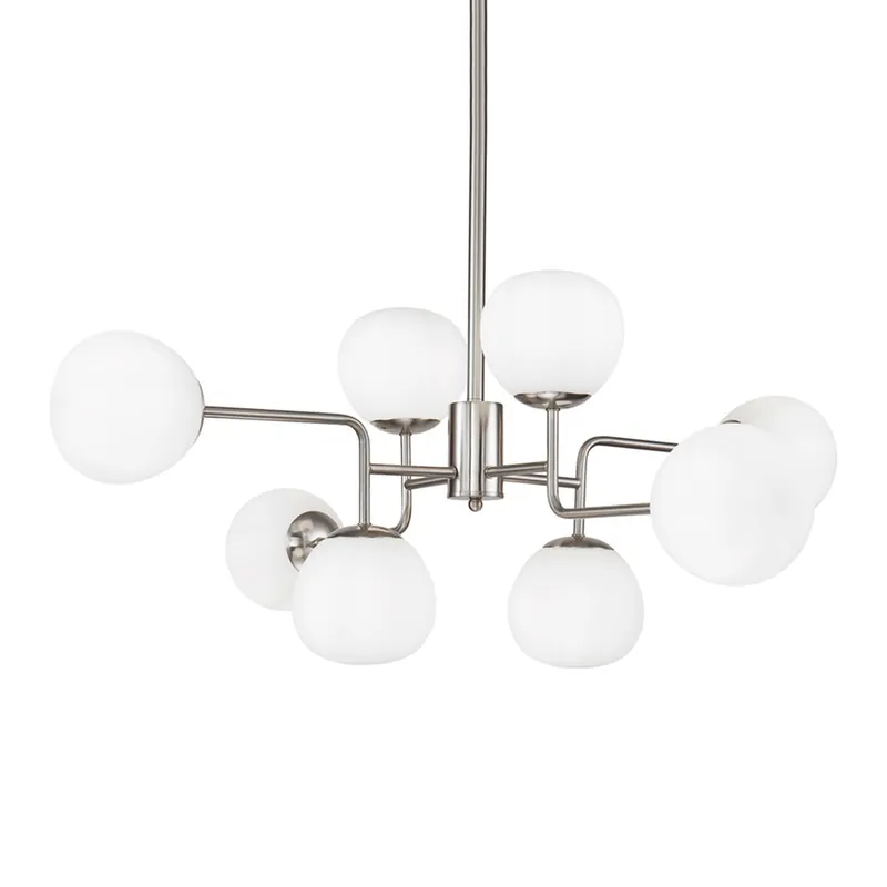 ERICH - Sospensione art déco con sfere in vetro