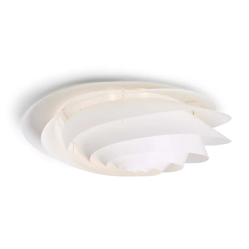 SWIRL Soffitto - Plafoniera spirale bianca o rame, creazione designer