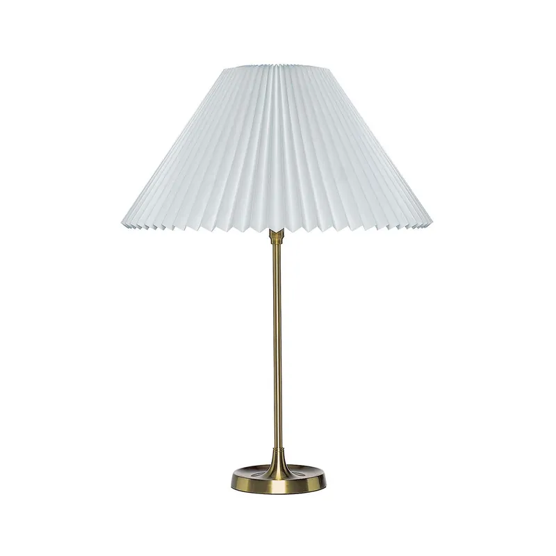 MASTERPIECES 307 - Lampada da tavolo vintage in carta plissettata fatta a mano