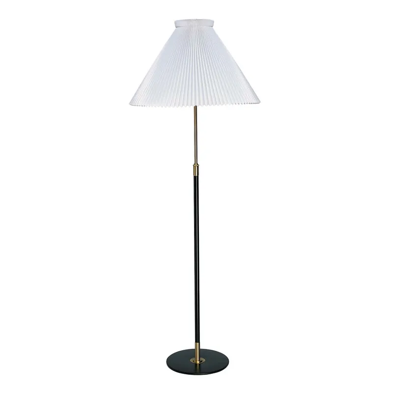 MASTERPIECES 351 - Lampada vintage in acciaio e carta plissettata fatta a mano