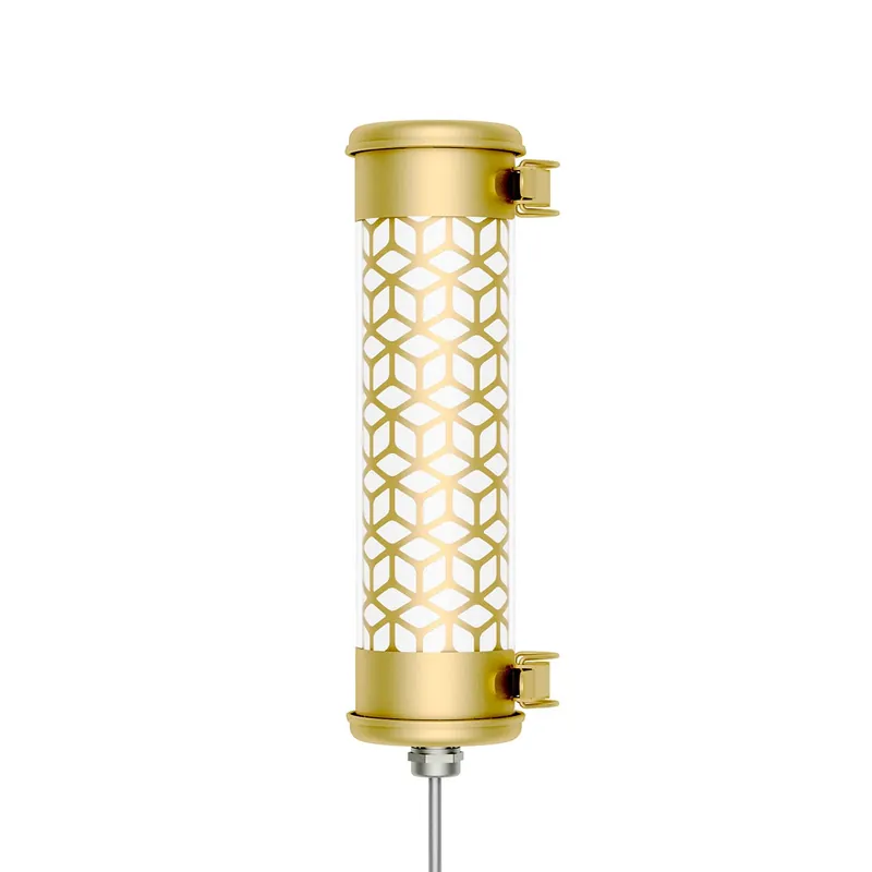 VENDOME NANO - Applique da parete design impermeabile acciaio dorato
