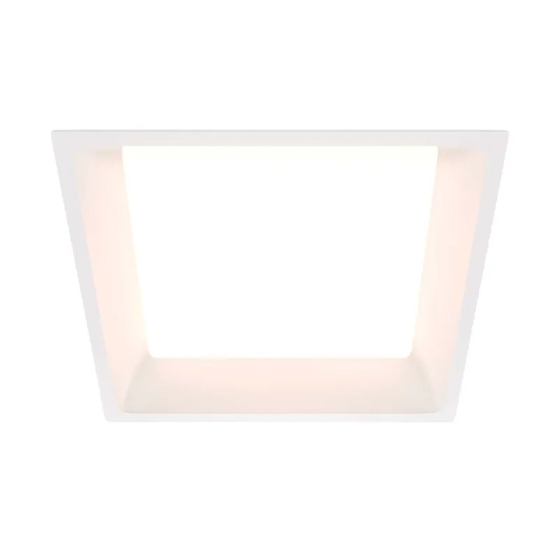 OKNO - Spot incassato quadrato bianco, diverse dimensioni