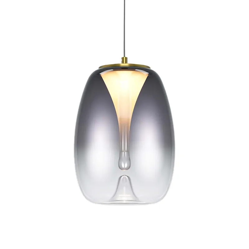 SPLASH - Sospensione in vetro design con LED integrato