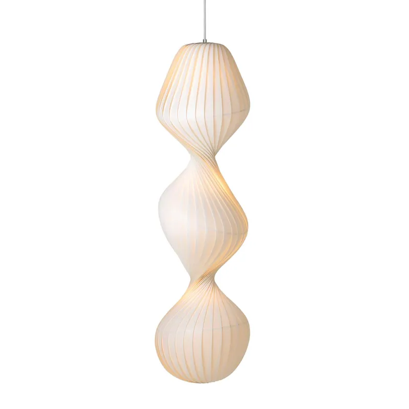 TR33 - Sospensione intrecciata in lamelle di carta design