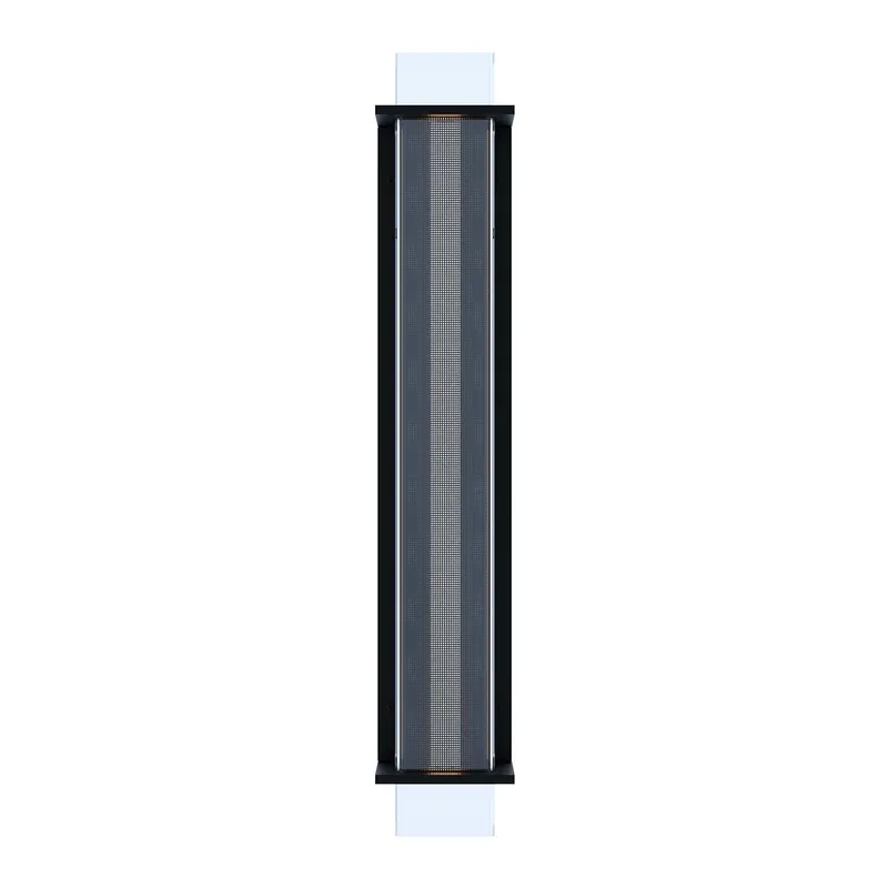 QUADRATUBE W3 - Applique da parete LED design nero