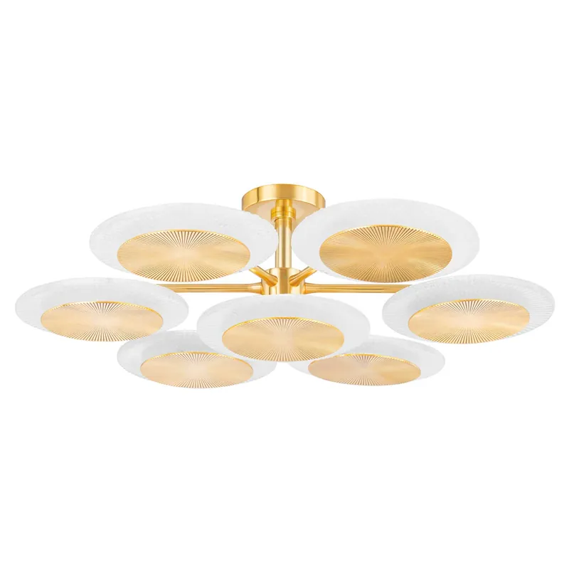 Topaz - Plafoniera LED moderna di design lussuoso per soggiorno