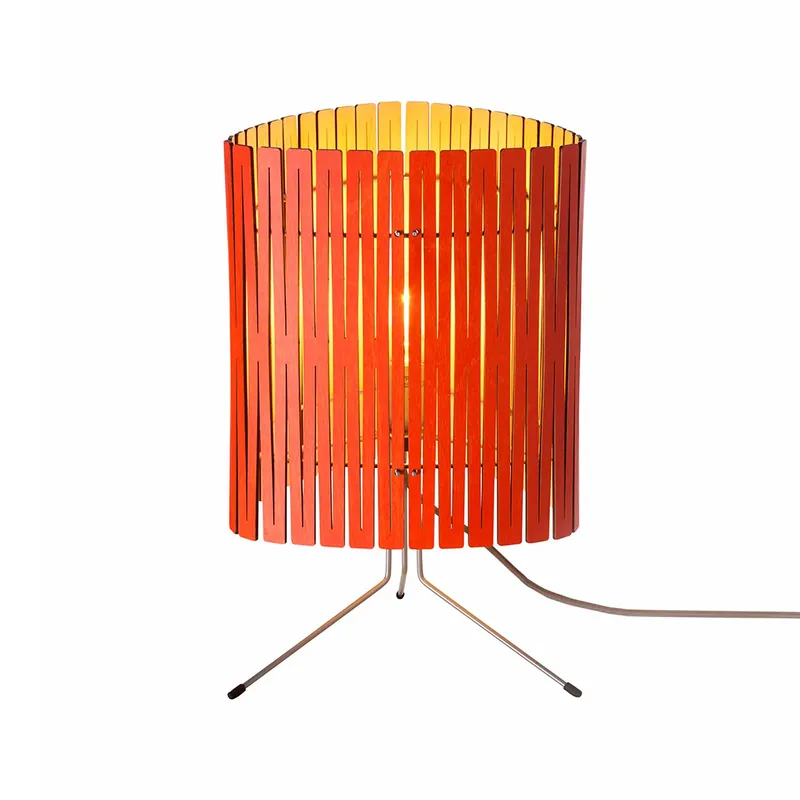 Kerflights Lampada da tavolo - Lampada da terra per soggiorno design in cartone