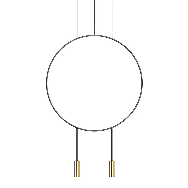 Revolta - Sospensione design in acciaio per sala da pranzo