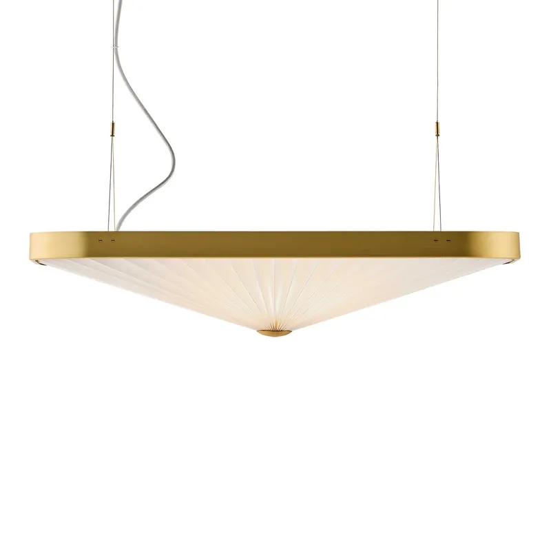 Celine 197 - Sospensione in carta design plissettato artigianale moderno