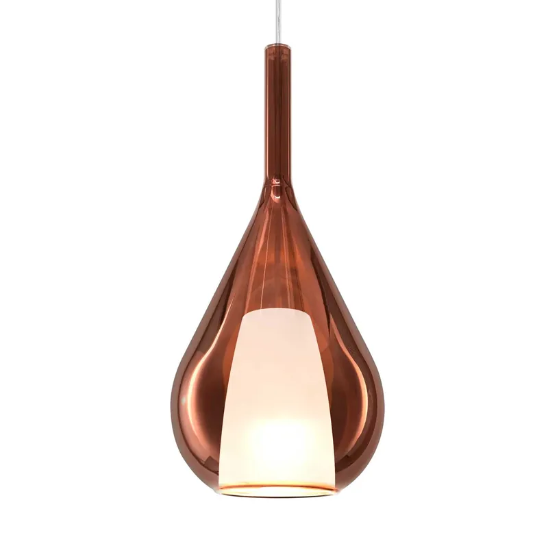 Kalique 3 - Lampada a sospensione moderna in vetro design