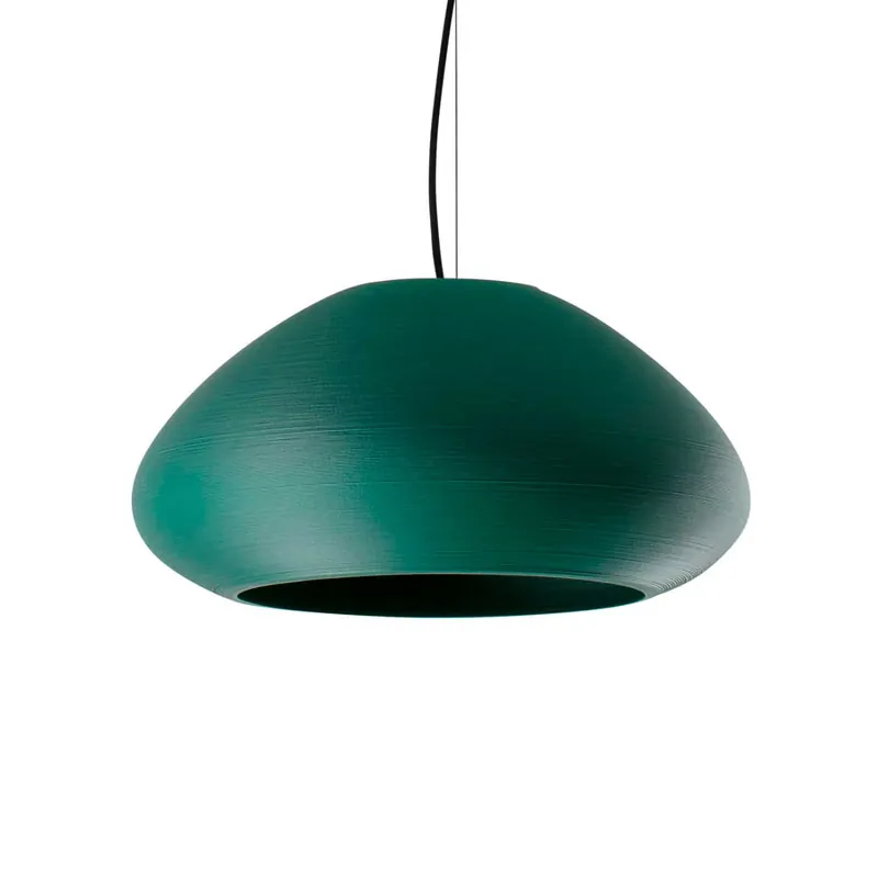 Mar - Sospensione design verde per sala da pranzo