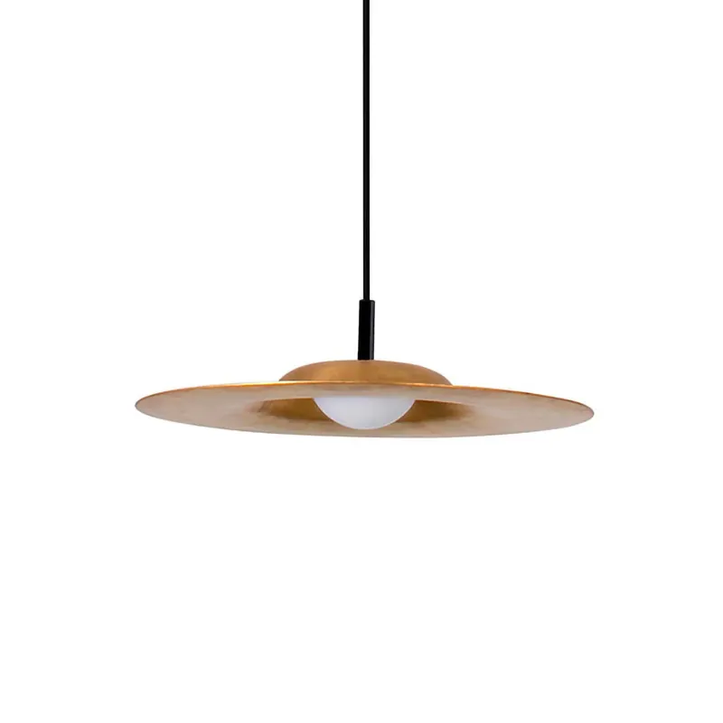 Cosmos - Sospensione in ottone per sala da pranzo art déco