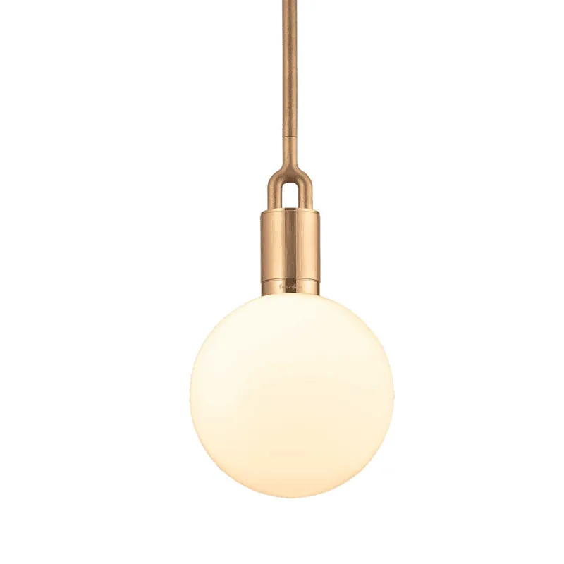 Forked Globe - Sospensione design industriale globo in vetro