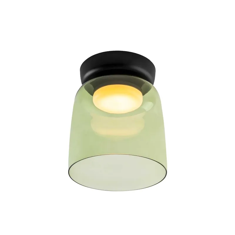 Livelli 1 - Plafoniera LED in vetro design moderno per camera