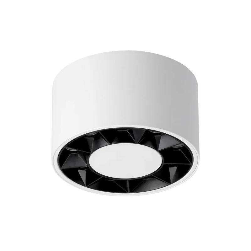 Pikok - Spot plafoniera LED 4000K in acciaio bianco