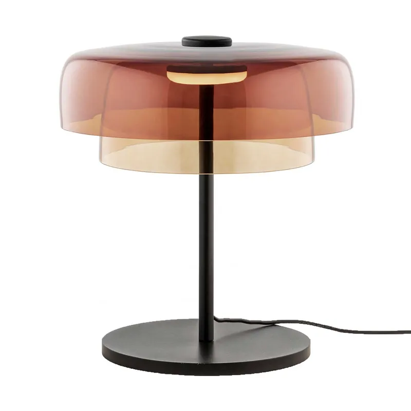 Levels 2 - Lampada da tavolo a LED in vetro dal design per soggiorno