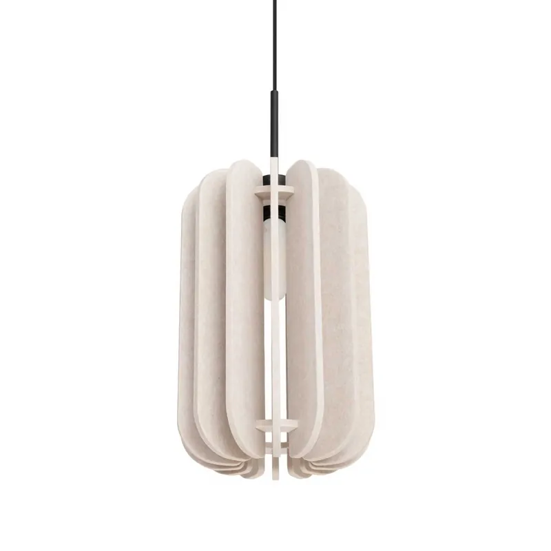 Leonis - Lampada sospesa fonoassorbente per sala da pranzo