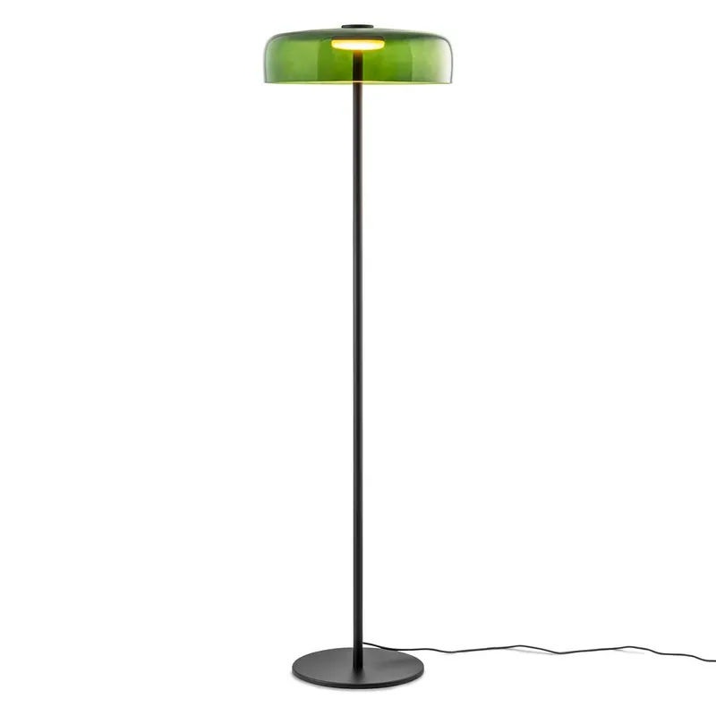 Livelli 1 - Lampada da terra a LED in vetro dal design per soggiorno
