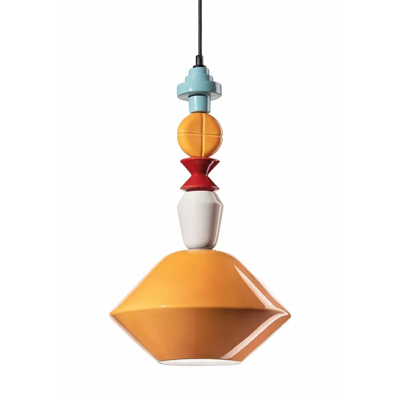 Lariat - Lampada sospesa in ceramica per sala da pranzo design