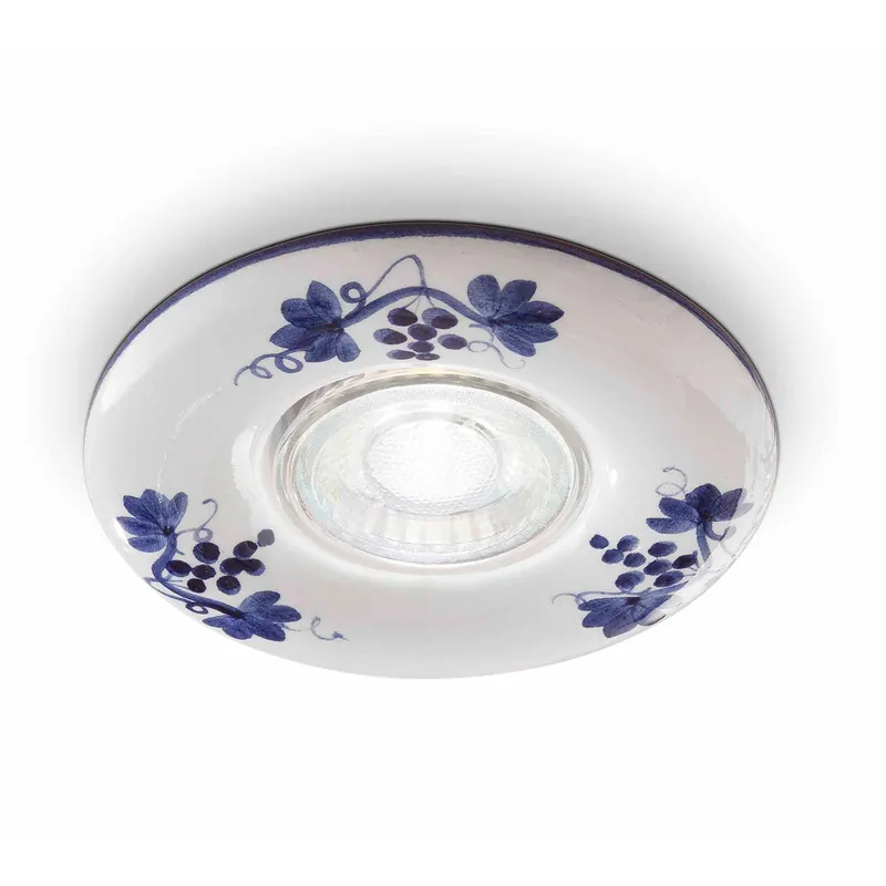 Pescara - Spot in ceramica floreale stile vintage