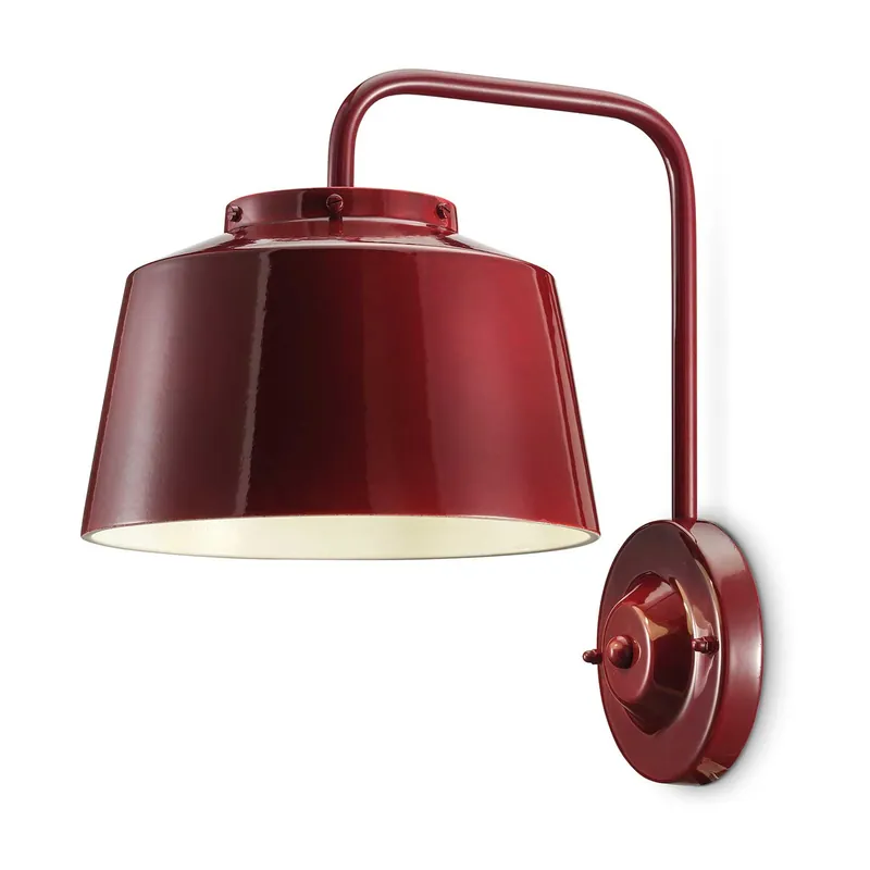 50's - Applique da parete retrò per sala da pranzo in acciaio