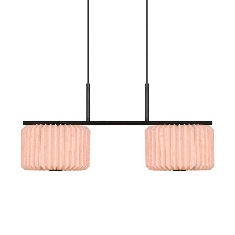Vivienne - Grande sospensione sala da pranzo design japandi