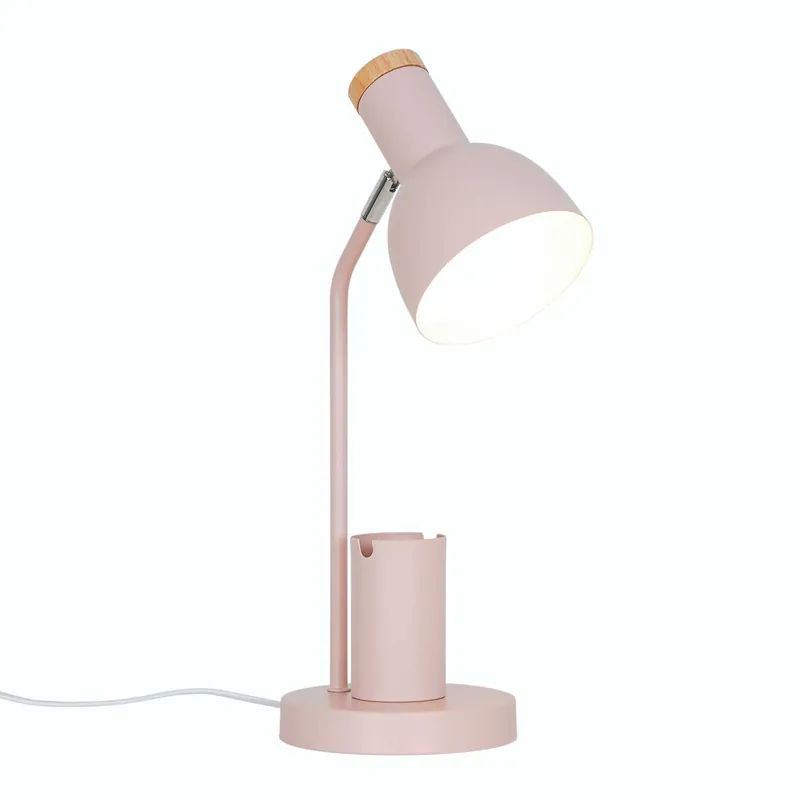 Devone - Lampada da scrivania colorata per bambini con porta penne