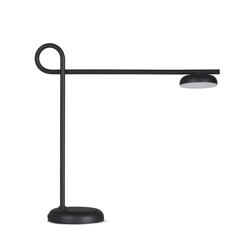 SALTO - Lámpara de escritorio de diseño, negro o salmón regulable
