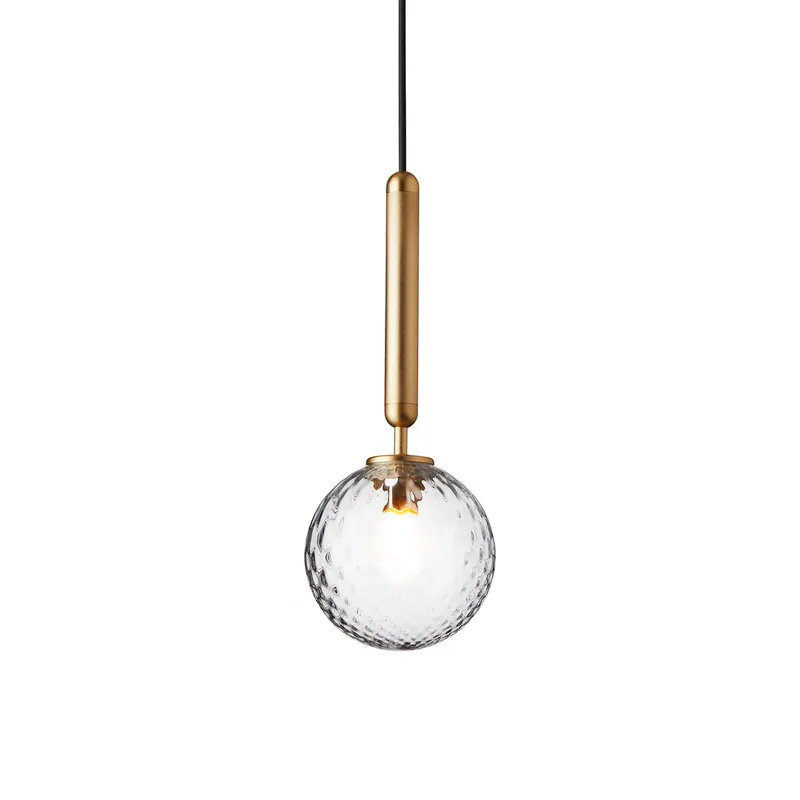 MIIRA 1 Optic - Lámpara colgante elegante y minimalista, dorado o negro
