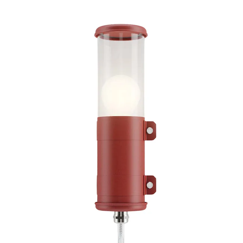 BENDZ - Aplique de pared industrial de acero impermeable