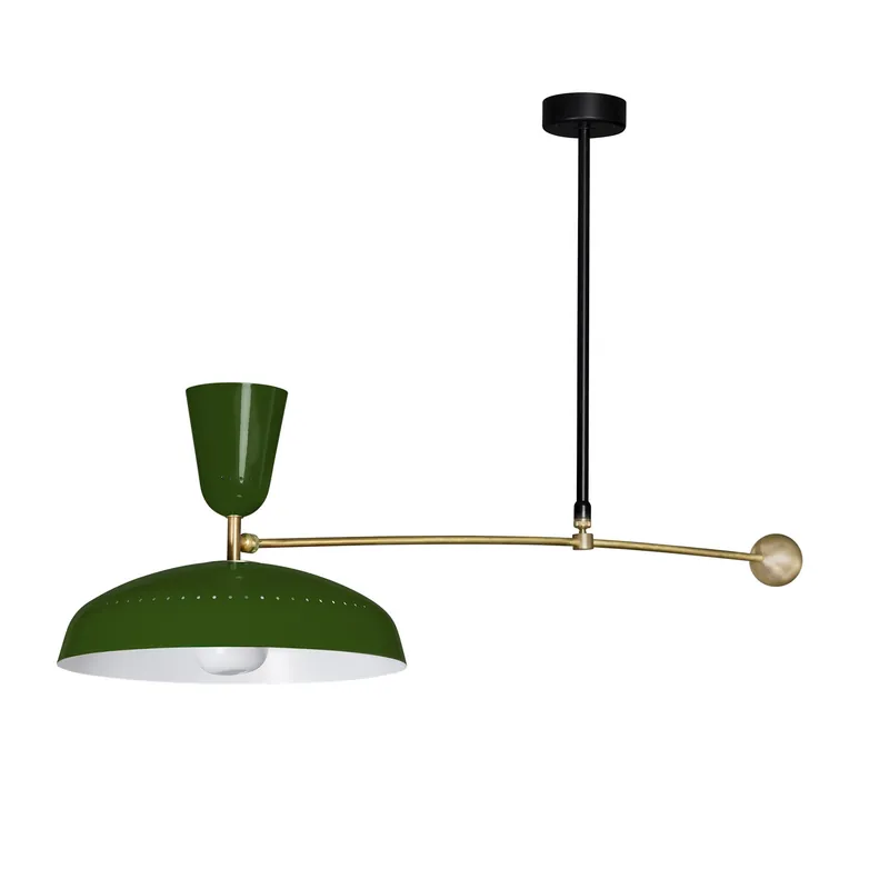 G1 - Lámpara colgante retro vintage años 50 diseño