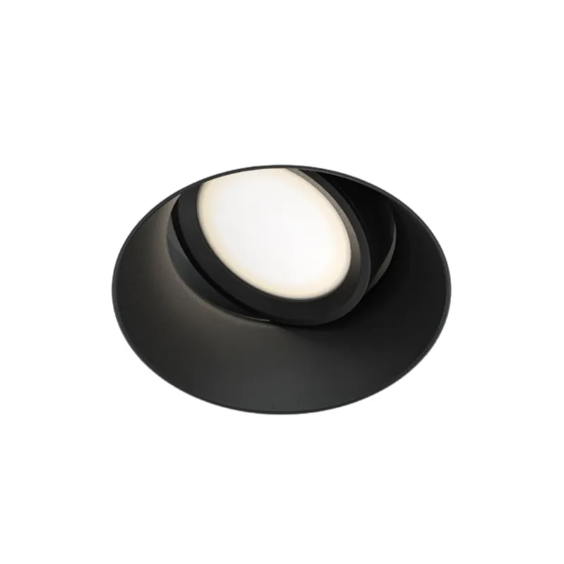 DOT - Foco empotrado redondo orientable invisible sin collarín